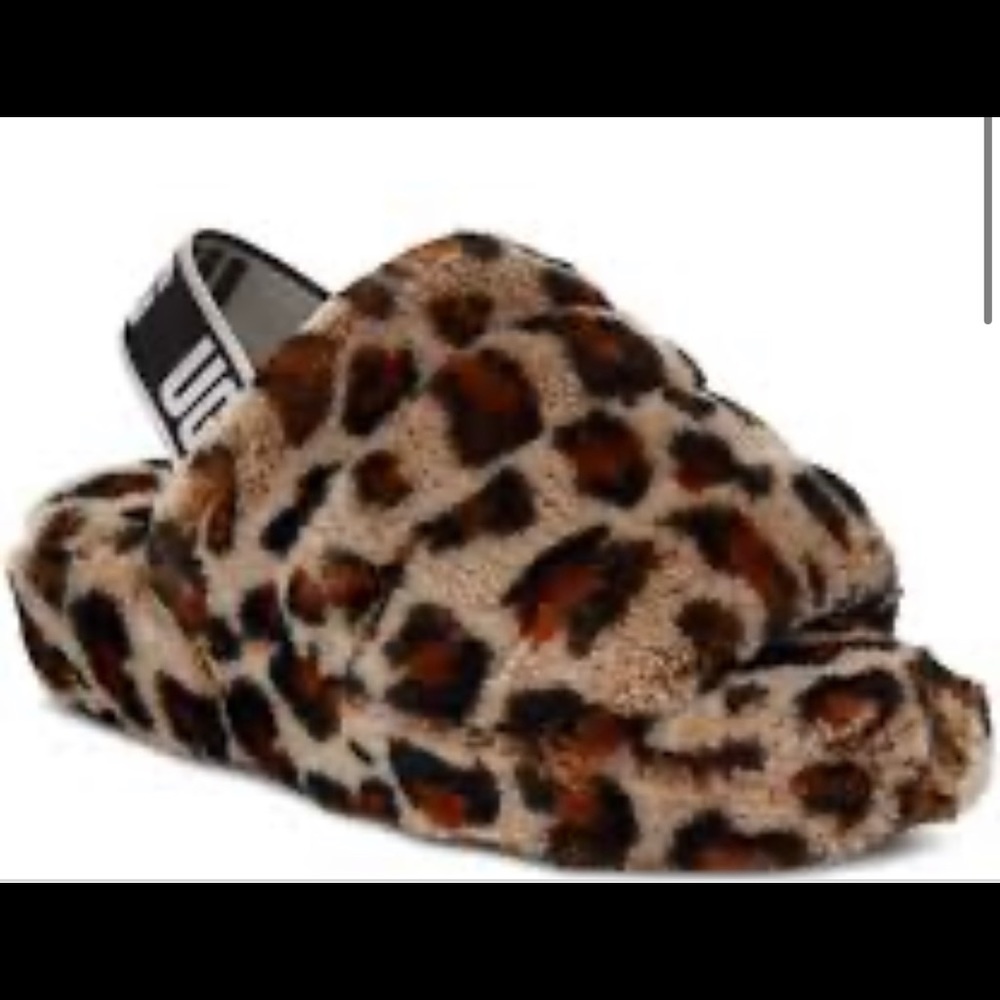 Fluff yeah cheetah uggs women’s size 6